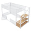 Bunk Bed With Storage Ladder, Compact Design