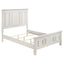 Cortina - 4 Piece Queen Bedroom Set With Ornate Panels And Storage - Cream White