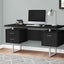 Computer Desk For Home Office, Laptop, Left, Right Set - Up, Storage Drawers, Contemporary & Modern