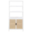 Kenneth - 3 Shelf Radio Weave Accent Cabinet