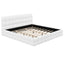 Upholstered Platform Bed With Headboard