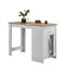 Alonzo - Small Space Counter Height Dining Table With Cabinet And Drawer Storage