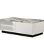 Matilda - Coffee Table With White Faux Marble Top - White