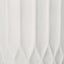 Planter With Subtle Pleated Design - Antique White