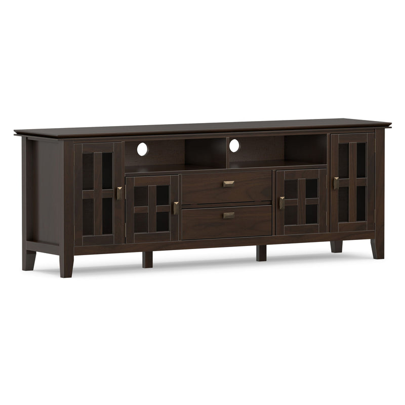Artisan - TV Media Stand - Tobacco Brown