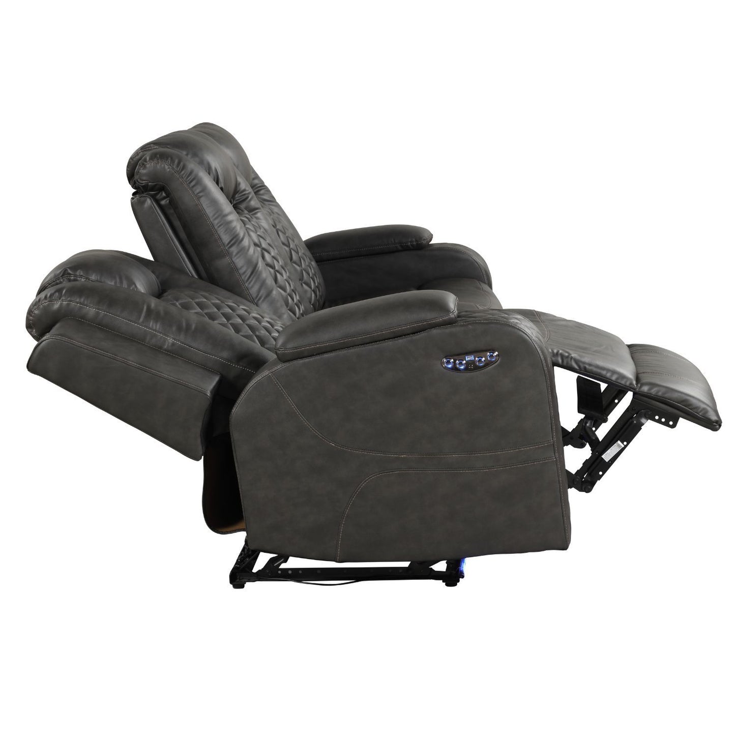 Benz - Power Recliner Set With LED Lighting And USB Charging