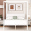 Canopy Platform Bed With Headboard And Footboard, Slat Support Leg