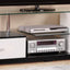 Ivana - TV Stand - White / Black