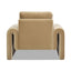 Mason - Arched Arm Chair - Camel Brown Beige