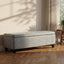 Indoor Storage Ottoman Bench With Hidden Storage - Pattern