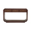 Console Table With 3 Drawers, Display Shelf