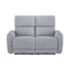 Jeromie - Power Motion Loveseat With USB Port - Gray