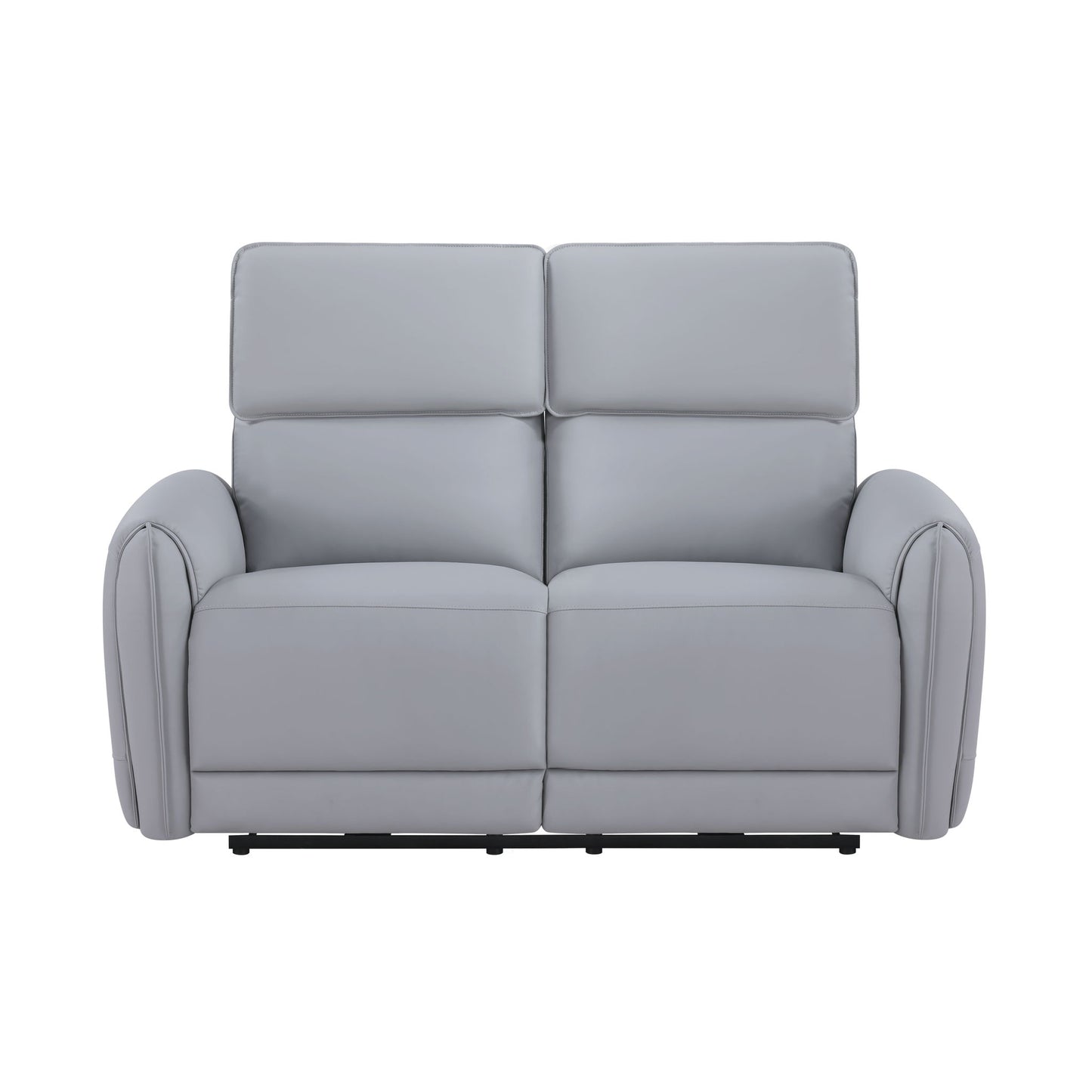 Jeromie - Power Motion Loveseat With USB Port - Gray