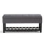 Saxon - Upholstered Transitional Storage Ottoman Bench