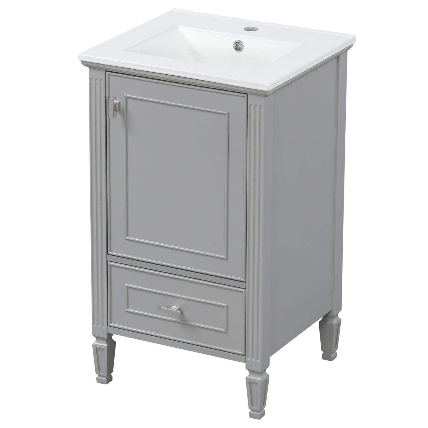 Retro Bathroom Vanity With Sink