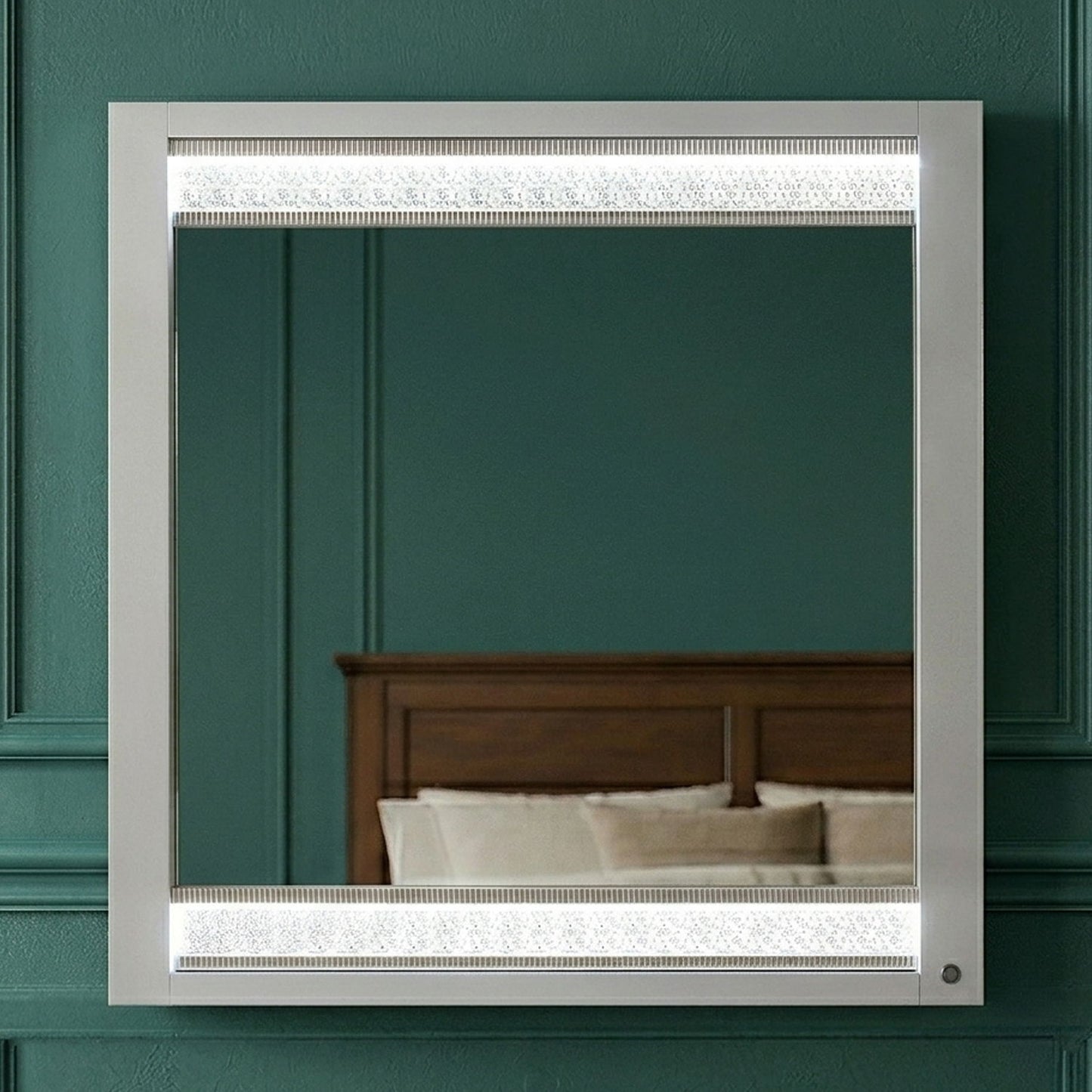 Glam - Bedroom Set With LED Headboard