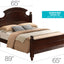 Summit - Queen Bed - Cappuccino