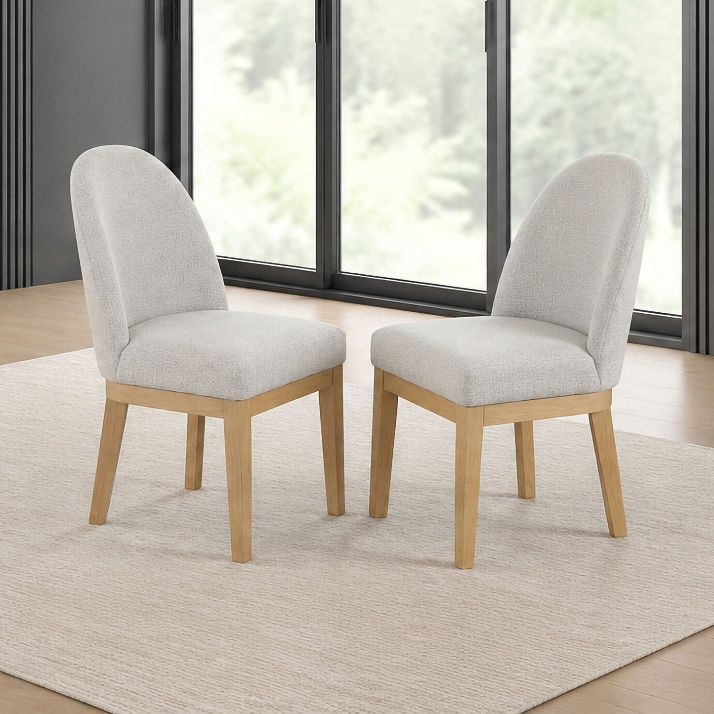 Essence - Upholstered Curved Back Chair
