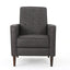 Macedonia - Button Tufted Fabric Recliner - Slate