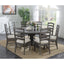 Upholstered Dining Chairs (Set of 2) - Brown - Wood