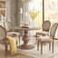 Round Pedestal Dining Table - Walnut