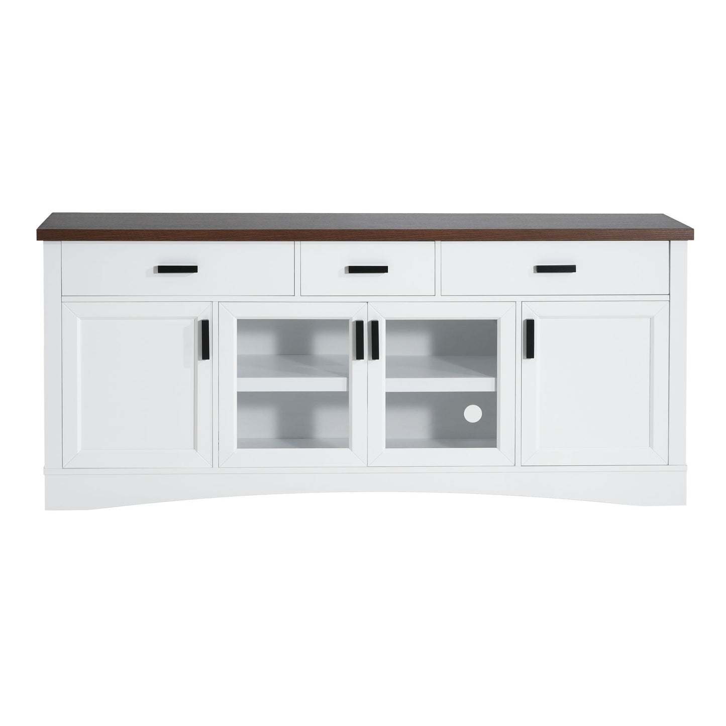 Modern TV Console & Adjustable Shelves