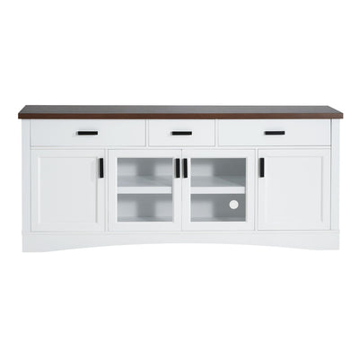 Modern TV Console & Adjustable Shelves