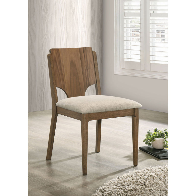 Graham - Upholstered Dining Side Chair (Set of 2) - Walnut