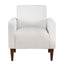 Caius - Arm Chair - White
