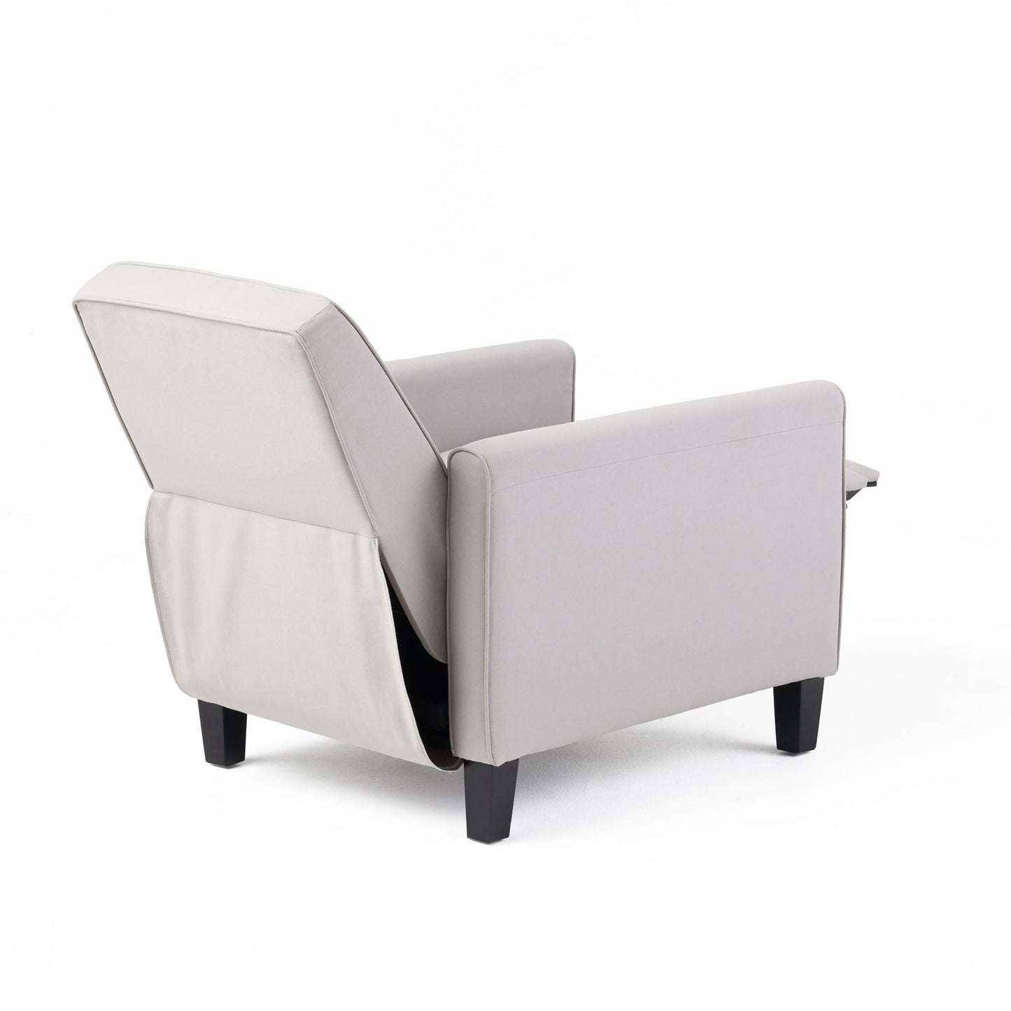 Upholstered Push Back Recliner Chair For Living Room