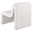Winne - Curved Armless Accent Chair