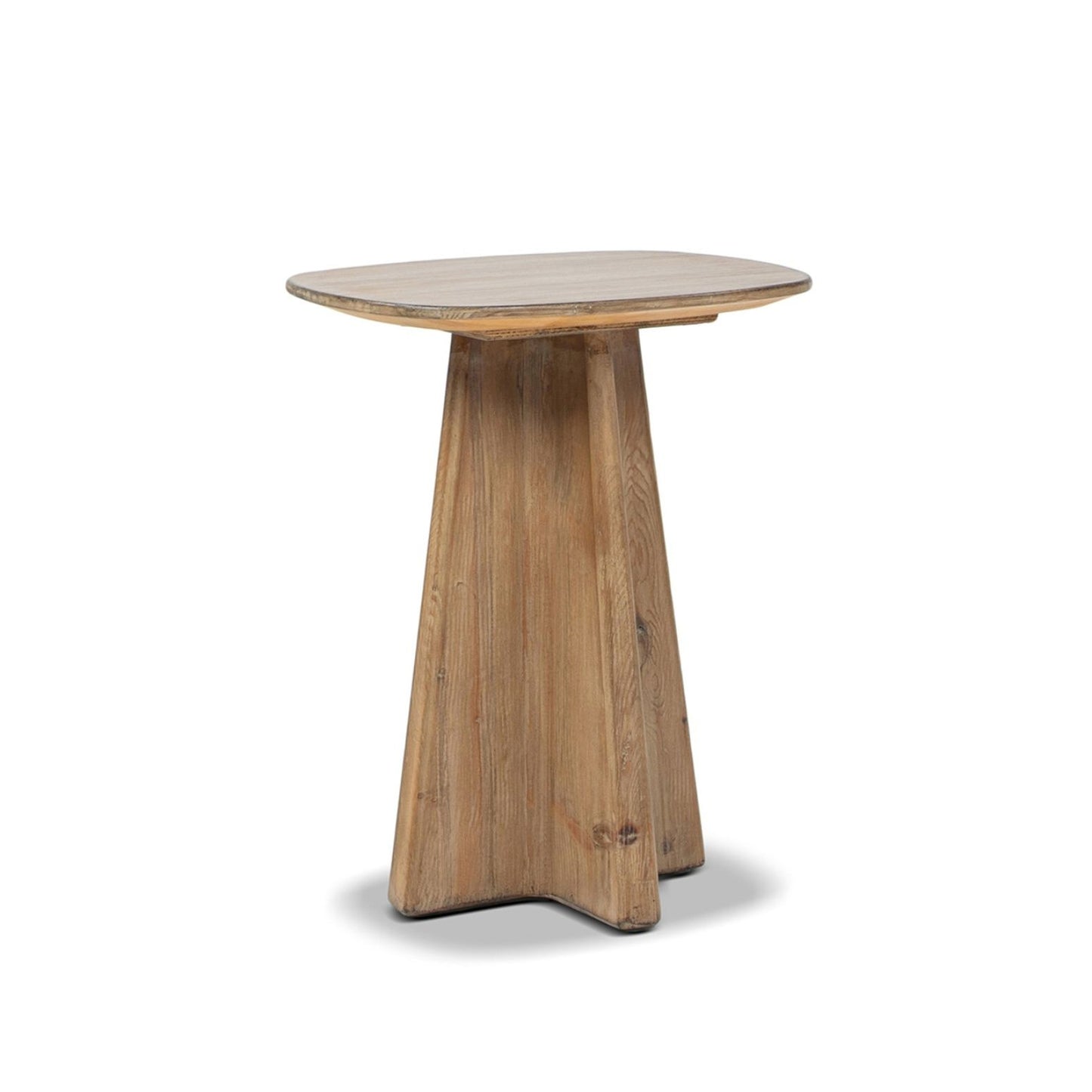 Clarence - Rectangular End Table - Antique Brown
