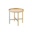 Mithea - End Table - Oak / Gold