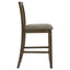 Maxine - Upholstered Counter Height Dining Side Chair (Set of 2) - Brown