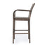 Outdoor Wicker Barstools With Rattan And Iron Frame