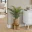 24" Tall, Artificial Plant, Palm, Indoor, Faux, Fake, Table, Floor, Greenery, Potted, Real Touch, Decorative - Green / Beige