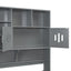 Daybed With All-In-One Cabinet And Shelf