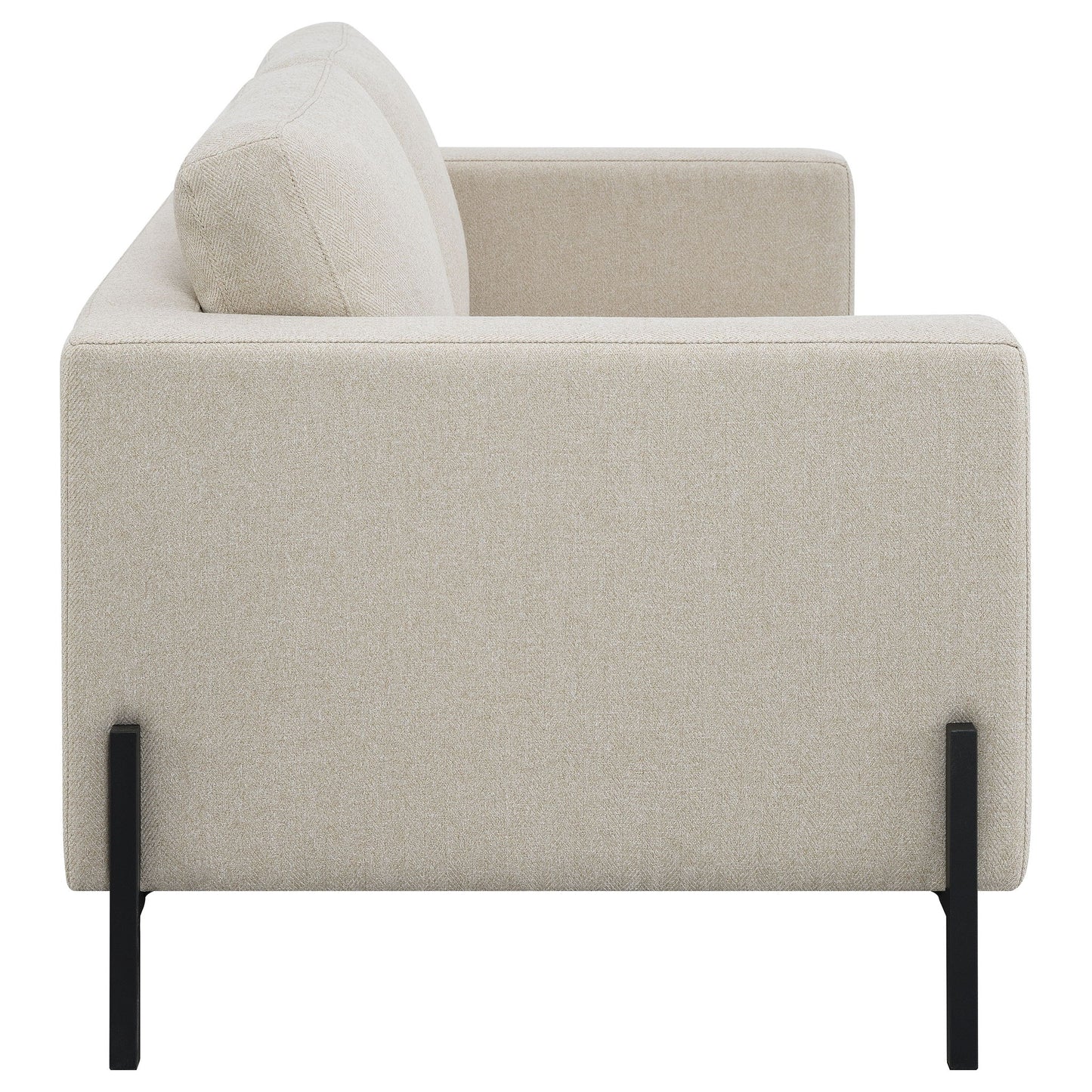 Dulcie - Loose Back Loveseat - Oatmeal
