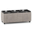 Avalon - Upholstered Storage Ottoman