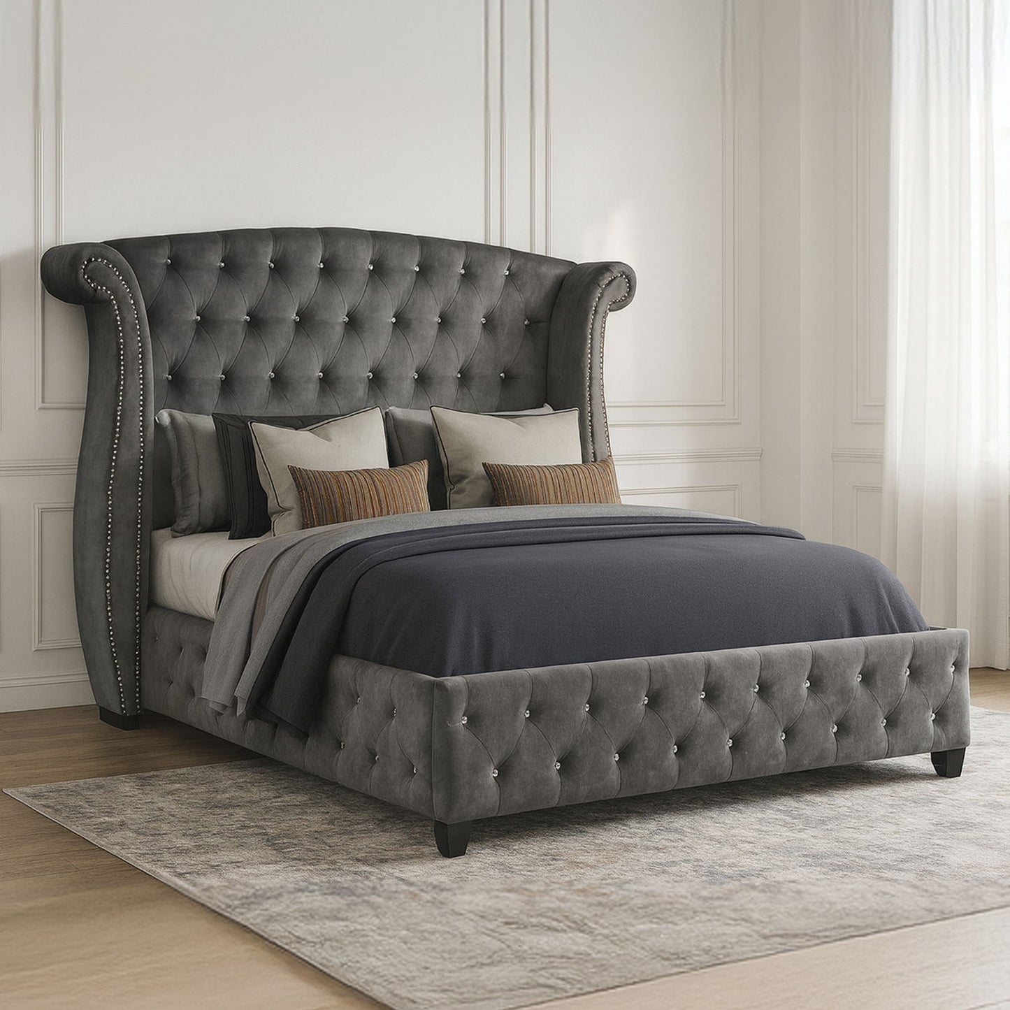 Sophia - Upholstered Bedroom Set