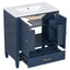 Bathroom Vanity With Sink, Soft Closing Door, Multi Functional Storage