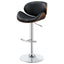 Adjustable Height Bar Stool - Black