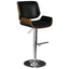 Dixie - Adjustable Swivel Bar Stool - Black