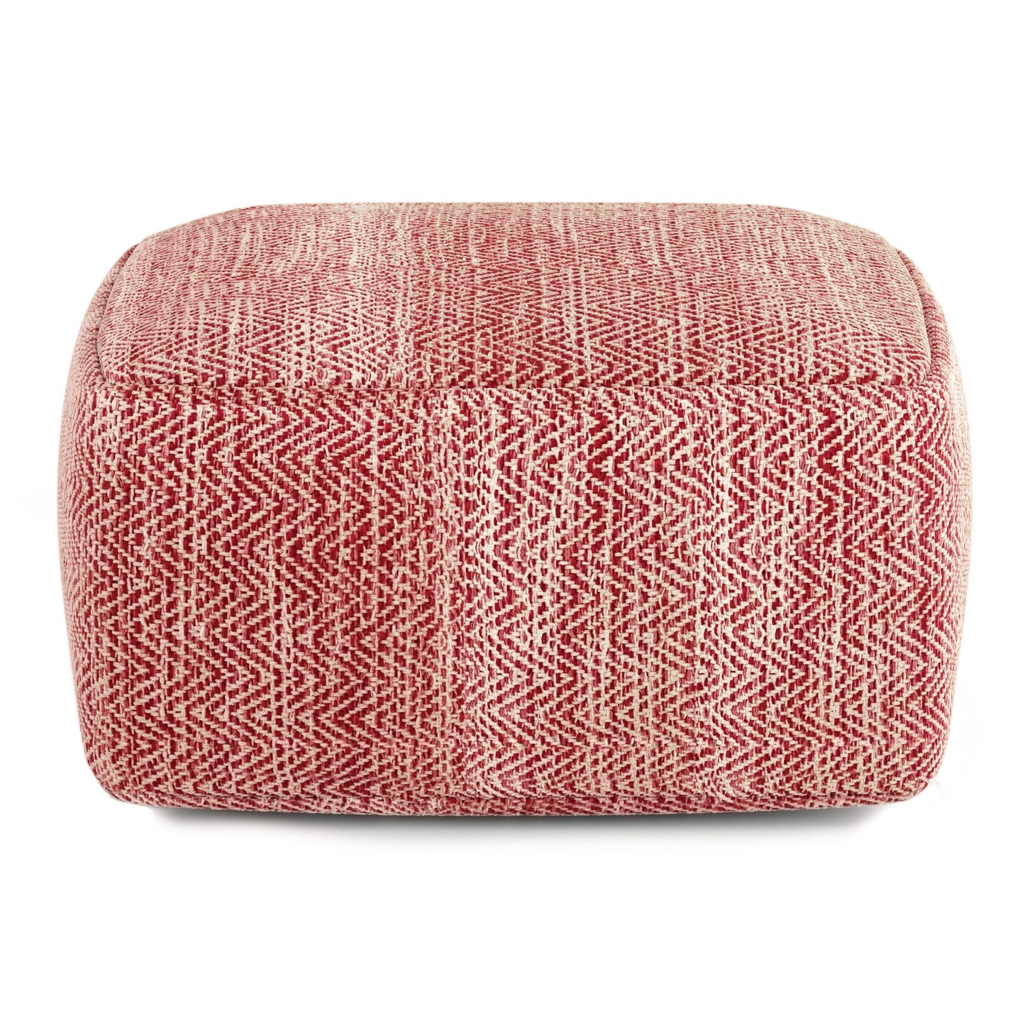 Nate - Handcrafted Square Pouf