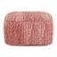 Nate - Handcrafted Square Pouf
