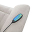 Chriki - Power Motion Recliner With Lift Heating Massage Chair - Beige