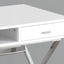 Computer Desk For Home Office, Laptop, Storage Drawers, Glossy Contemporary & Modern