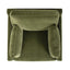 Pasadena - Wide Modern Farmhouse Accent Arm Chair - Olive Green