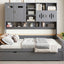 Daybed & All-In-One Cabinet And Shelf