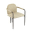 Modern Dining Chair (Set of 2) With Iron Frame - Espresso / Khaki